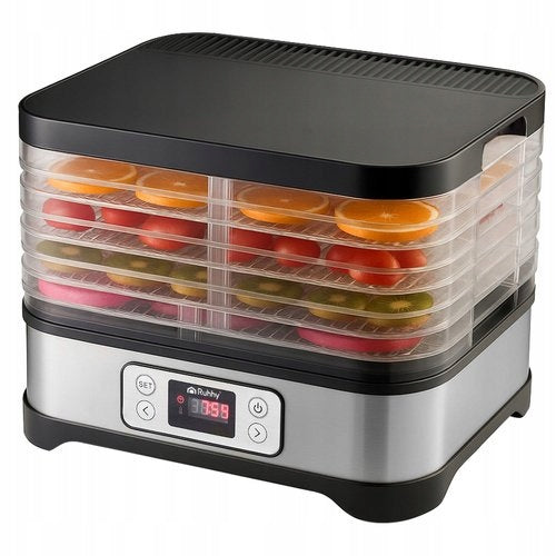LCD MUSHROOM DRYER 24h PROGRAMMER – fruit vegetables meat herbs 10L