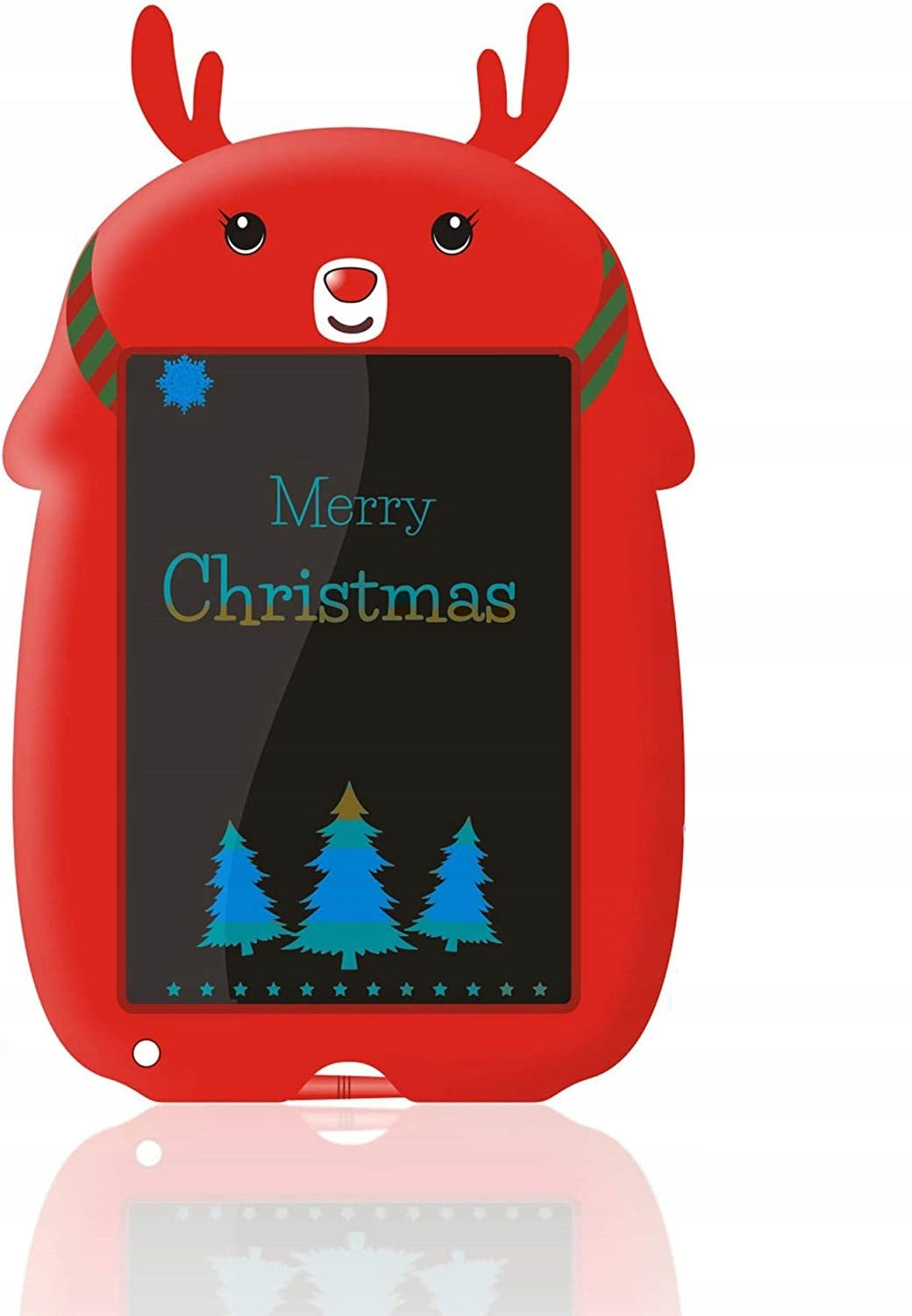 LCD graphics tablet for children to draw - REINDEER RED