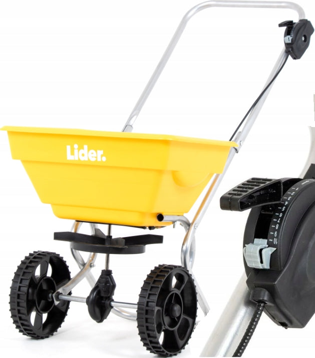 LEADER MANUAL SEED DRILL GRASS SEED FERTILIZER SPREADER SALT 14L HS6014 Packaging status original
