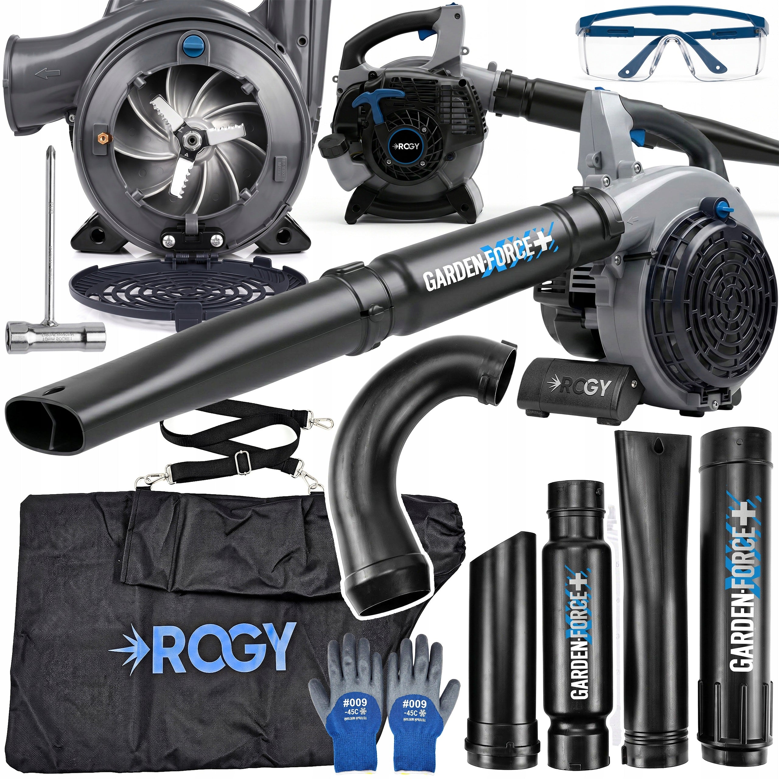 LEAF BLOWER COMBUSTION GARDEN VACUUM CLEANER SHREDDER 415km/h 5,5KM