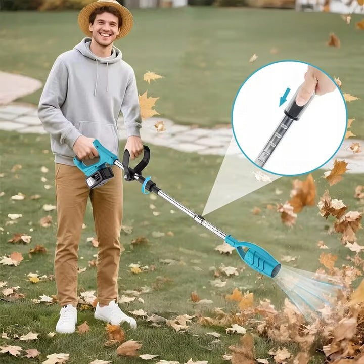 LEAF BLOWER CORDLESS GARDEN FOR GRASS DEHUMIDIFICATION STRONG 2xAKU Packaging status original