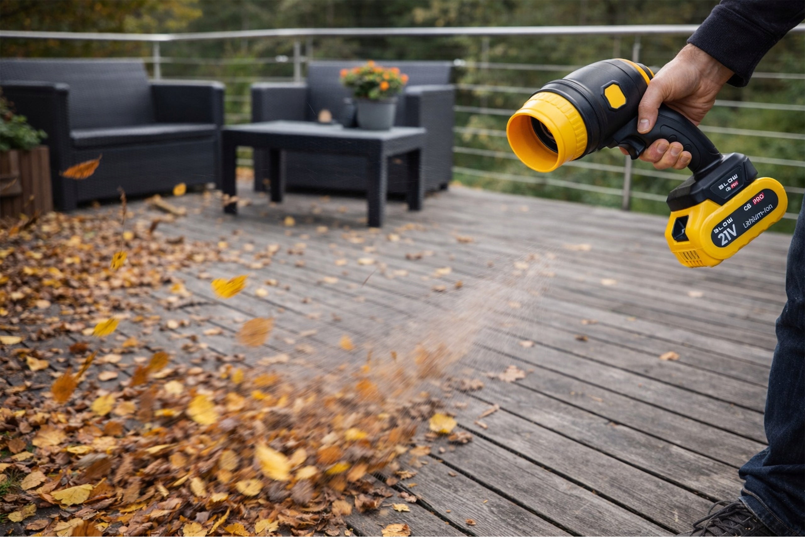 LEAF BLOWER CORDLESS GARDEN WIRELESS 230 km/h TURBO 21V Brand Blow