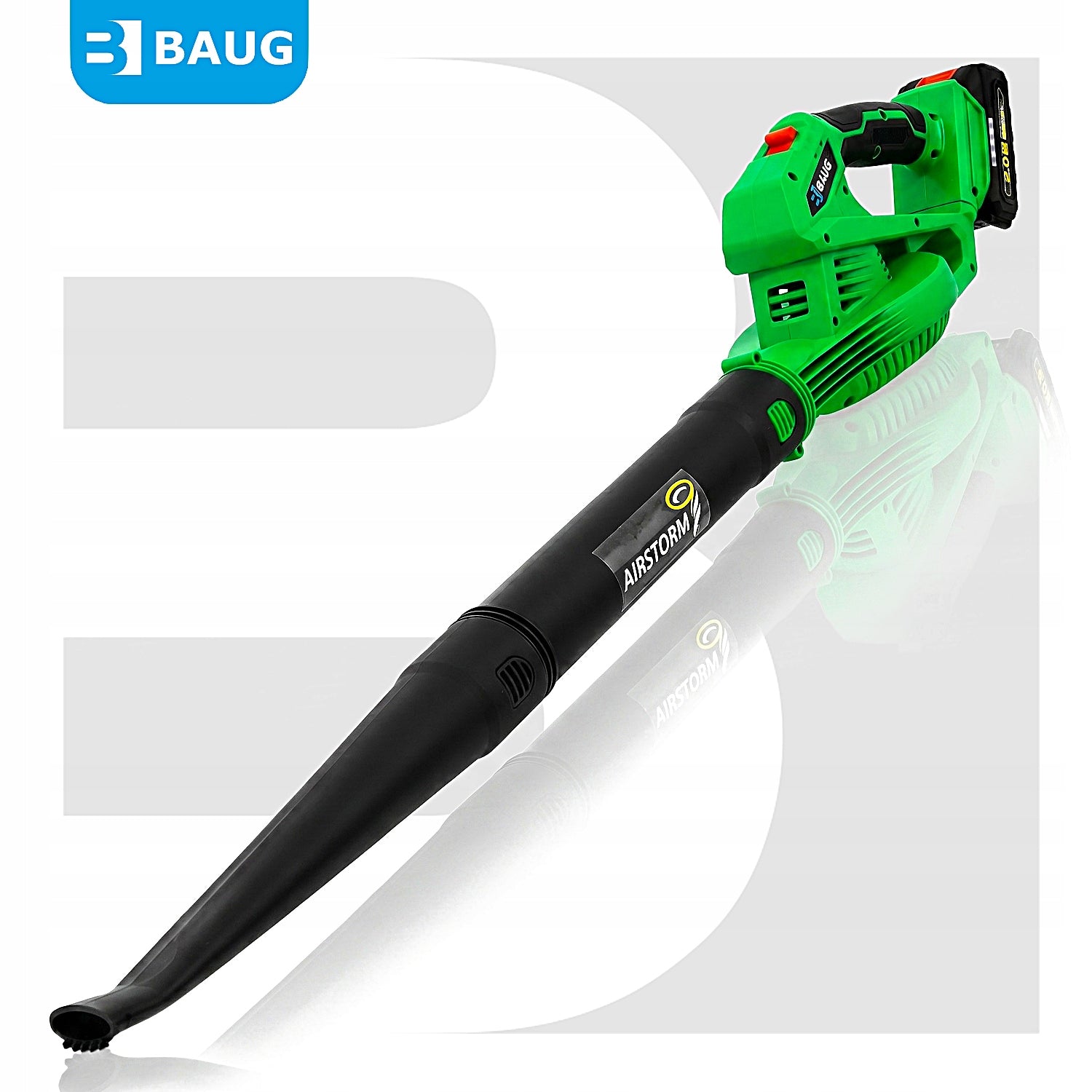 LEAF BLOWER CORDLESS GARDEN WIRELESS FOR SNOW 2x AKU 2AH Packaging status original