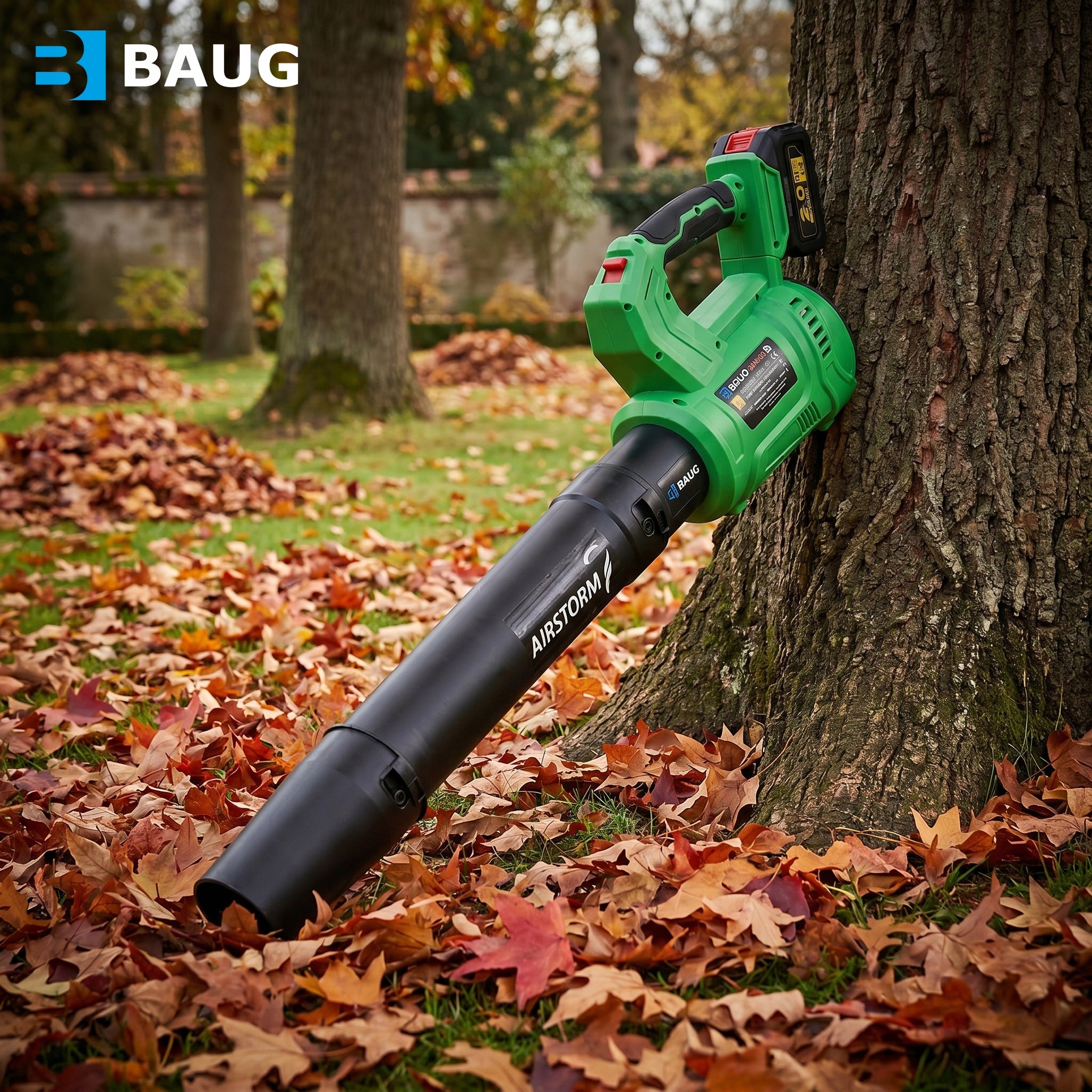 LEAF BLOWER CORDLESS GARDEN WIRELESS FOR SNOW 2x AKU 3AH Power supply rechargeable battery