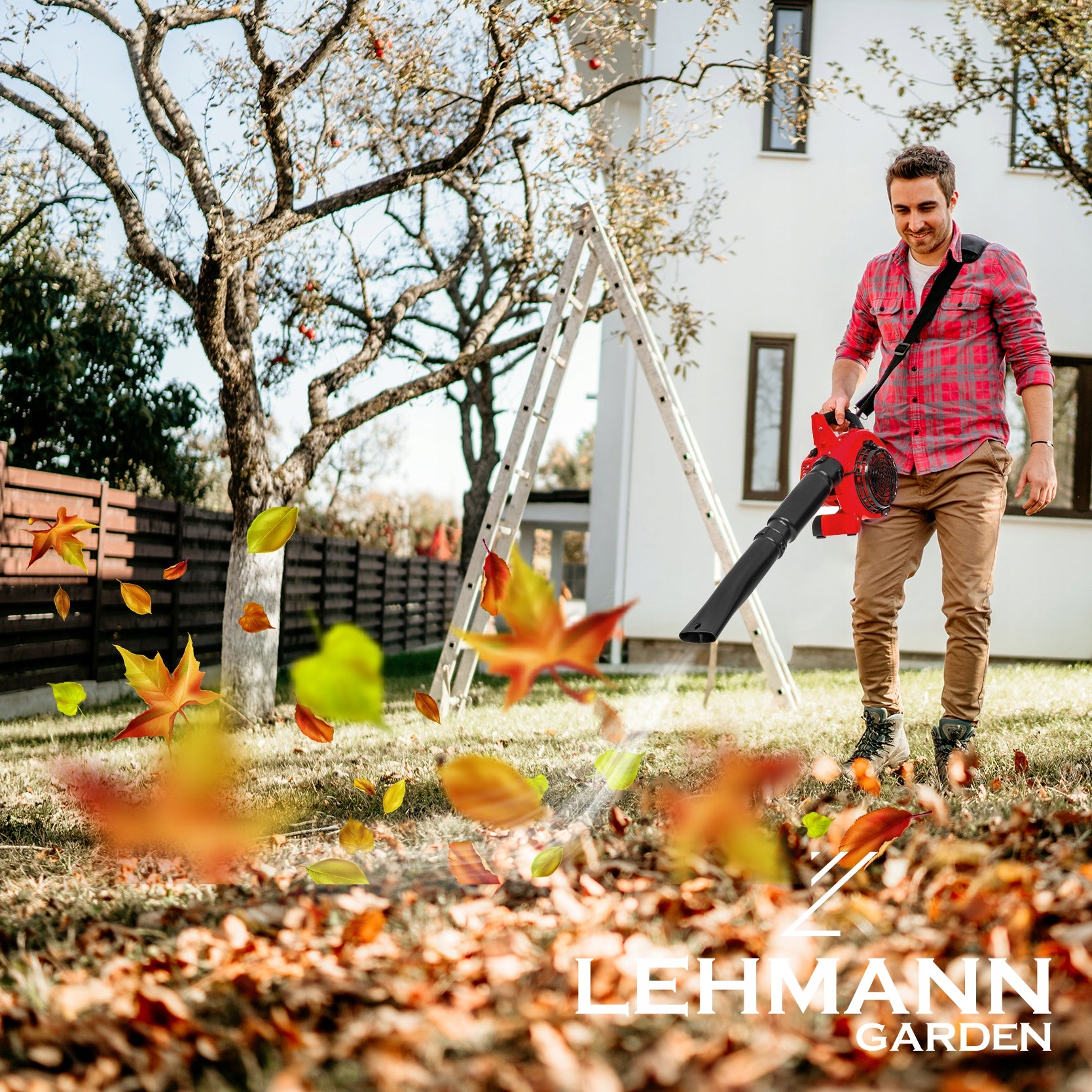 LEAF BLOWER CORDLESS VACUUM CLEANER WITH SHREDDER POWERFUL Packaging status original