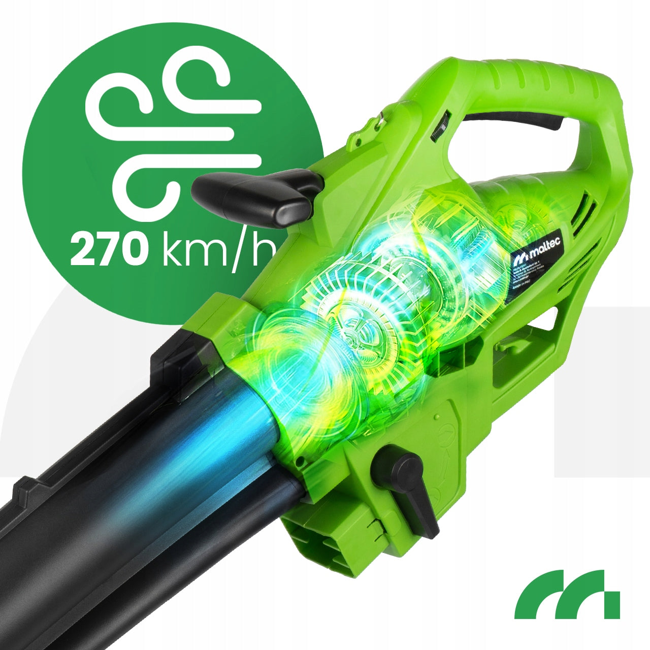 LEAF BLOWER ELECTRIC GARDEN VACUUM CLEANER SHREDDER 3500W 270km/h Manufacturer code Dmuchawa do Liści MasterBlow3500W 113560