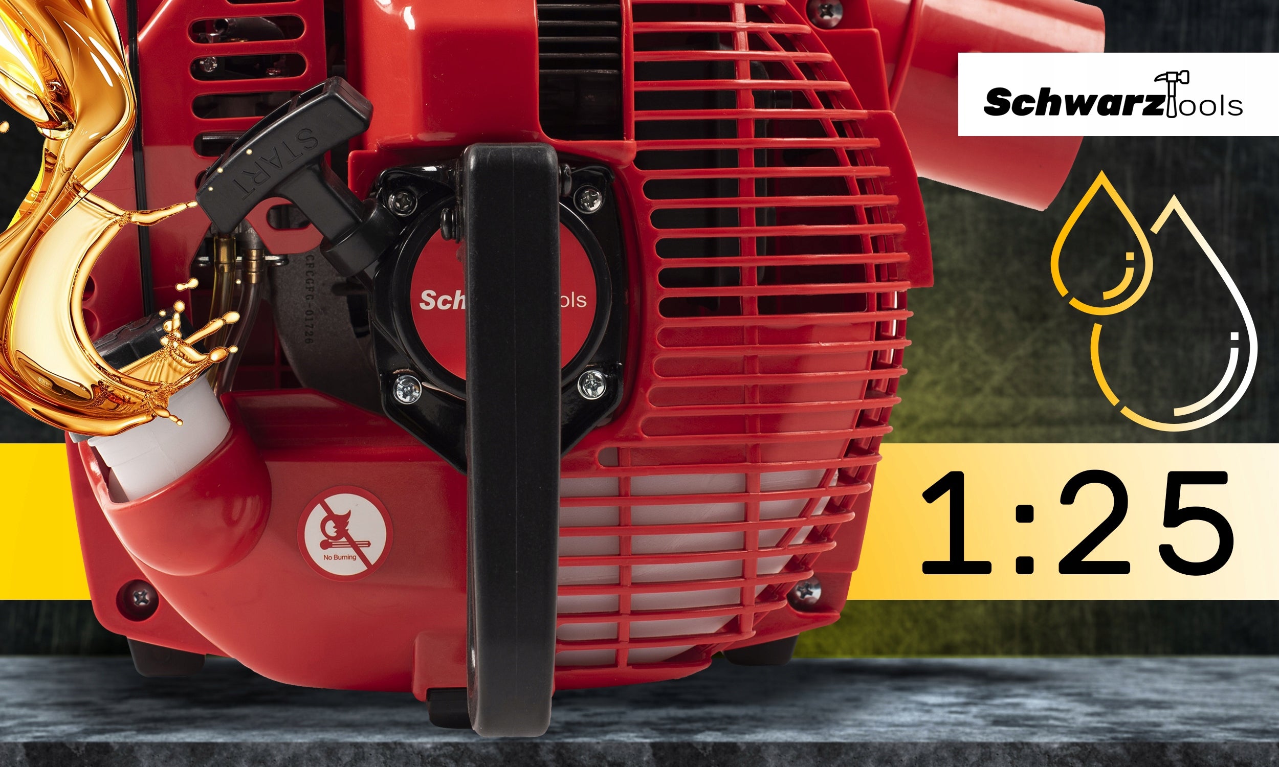 LEAF BLOWER GARDEN BLOWER WITH SHREDDER VACUUM CLEANER Output 24 m3/min
