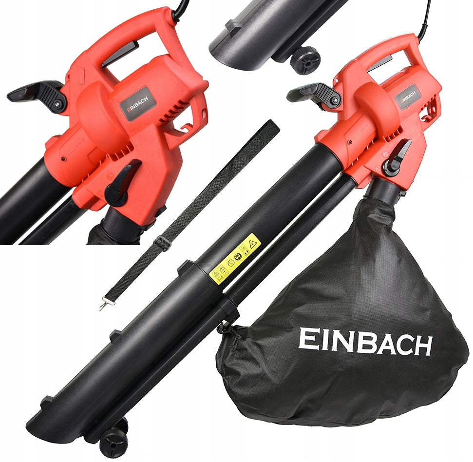 LEAF BLOWER VACUUM CLEANER ELECTRIC GARDEN BAG SHREDDER