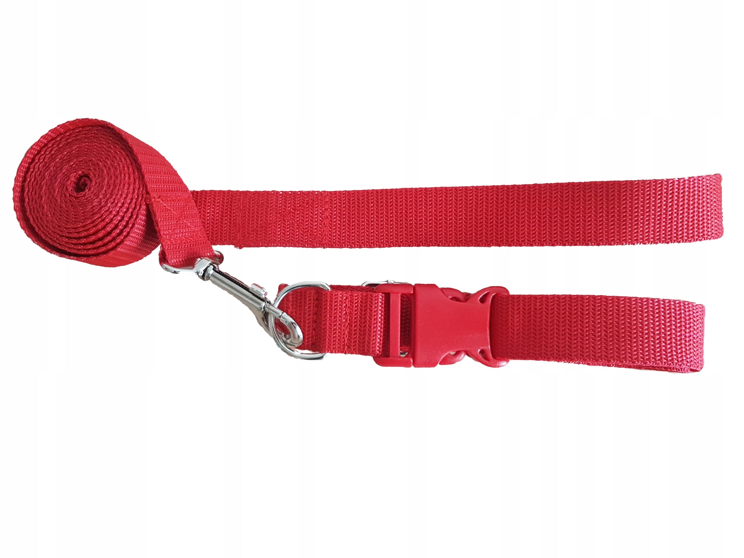 LEASH 2M + DOG COLLAR SET OF DIFFERENT COLORS