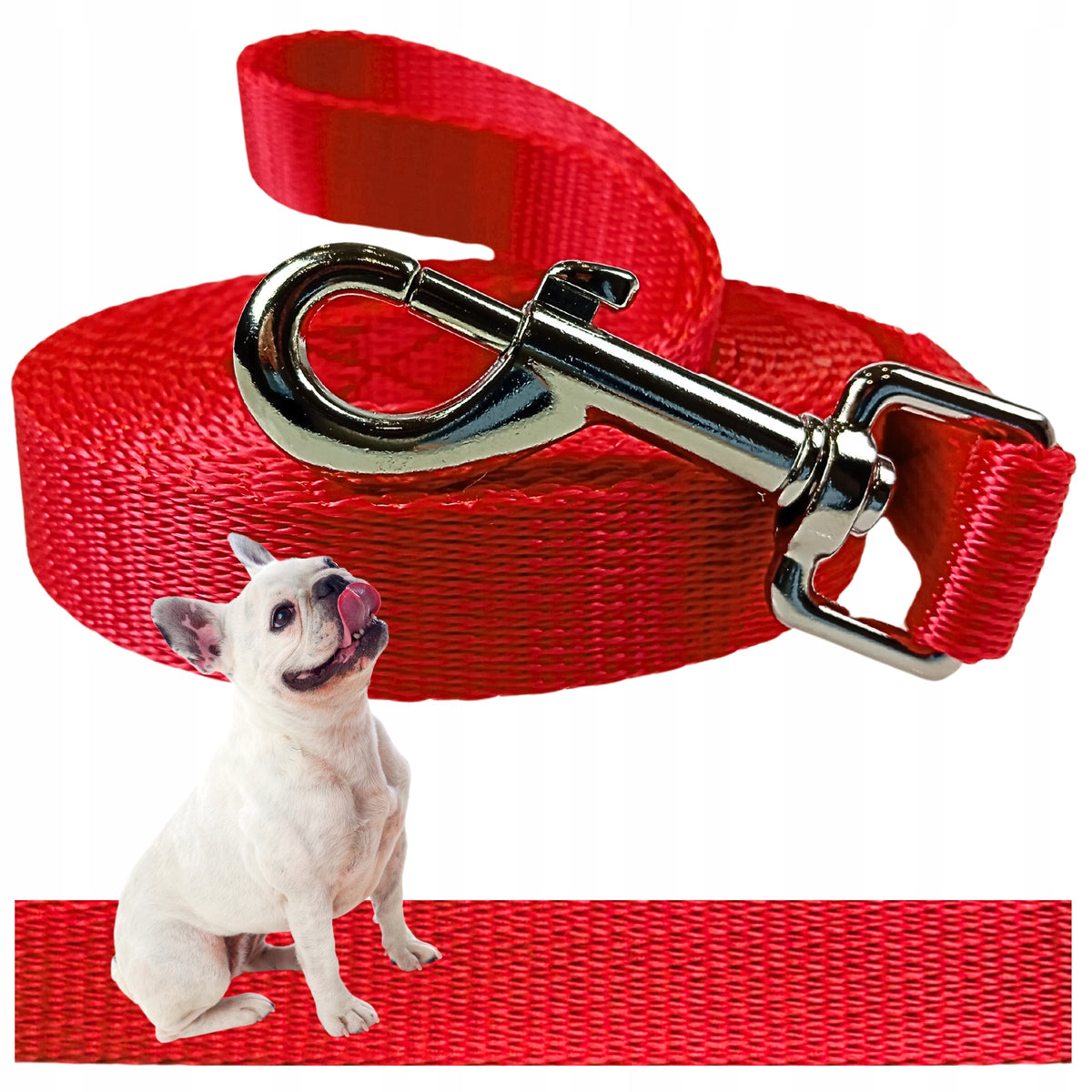 LEASH 3M FOR DOG TRAINING URBAN STRONG CORD TAPE RED Packaging status original