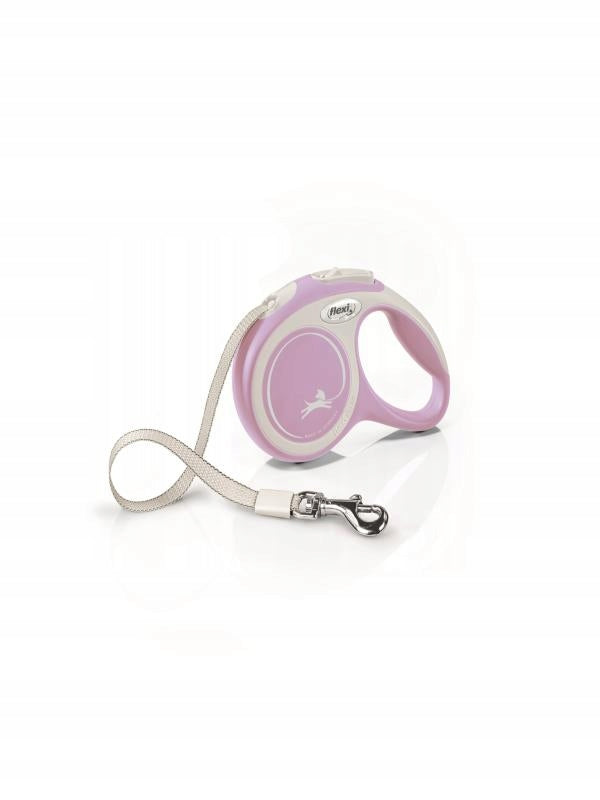 LEASH FLEXI COMFORT PINK TAPE XS 3M