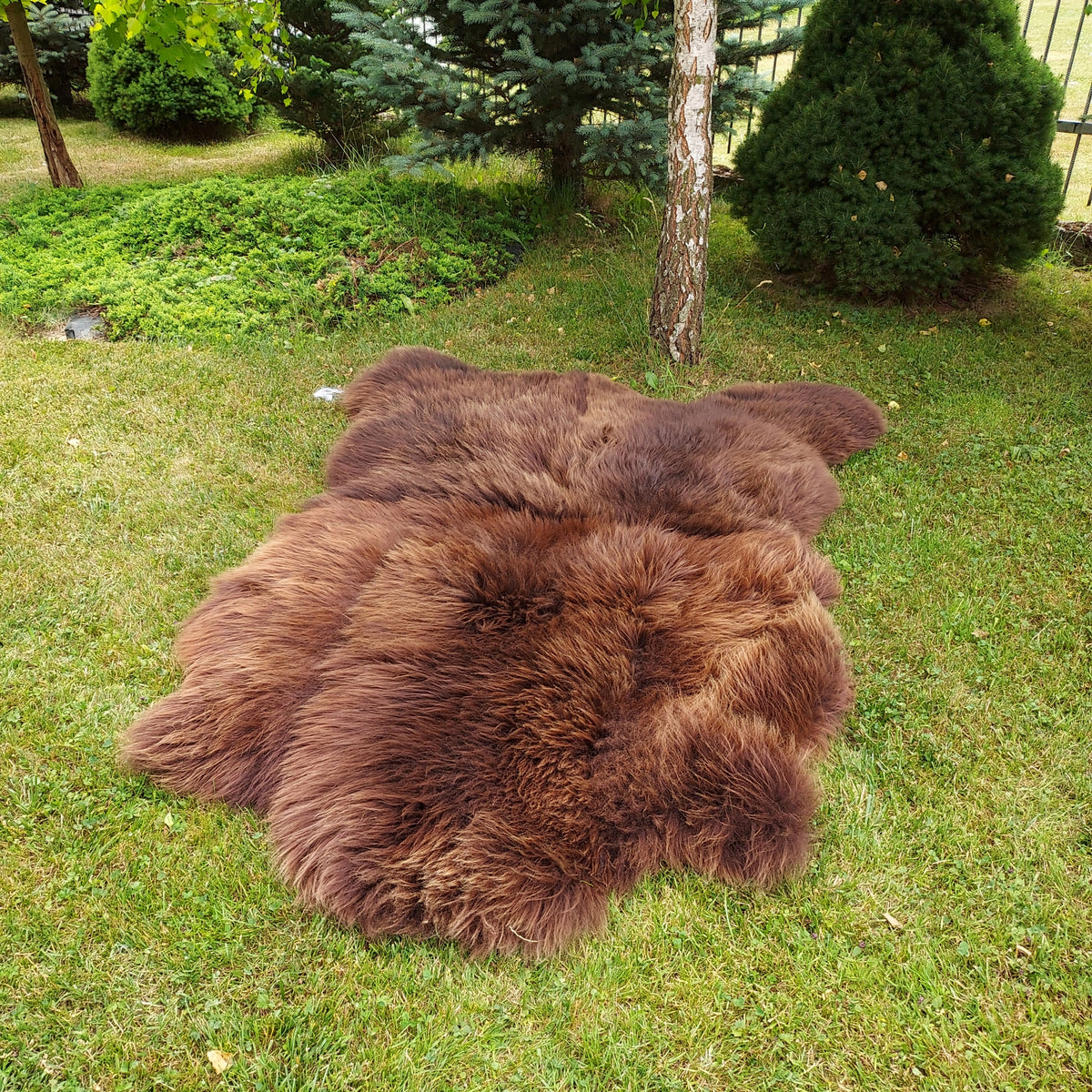 LEATHER CARPET BEAR XXL Sheepskin Natural Manufacturer code DNW1