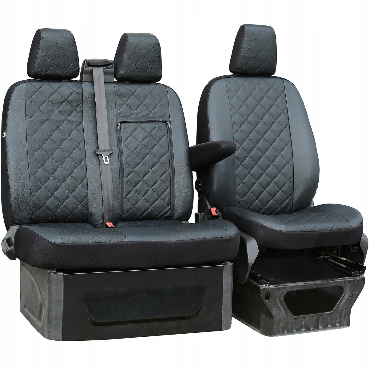 LEATHER MEASURING COVERS for FIAT DUCATO CITROEN JUMPER PEUGEOT BOXER from 2006