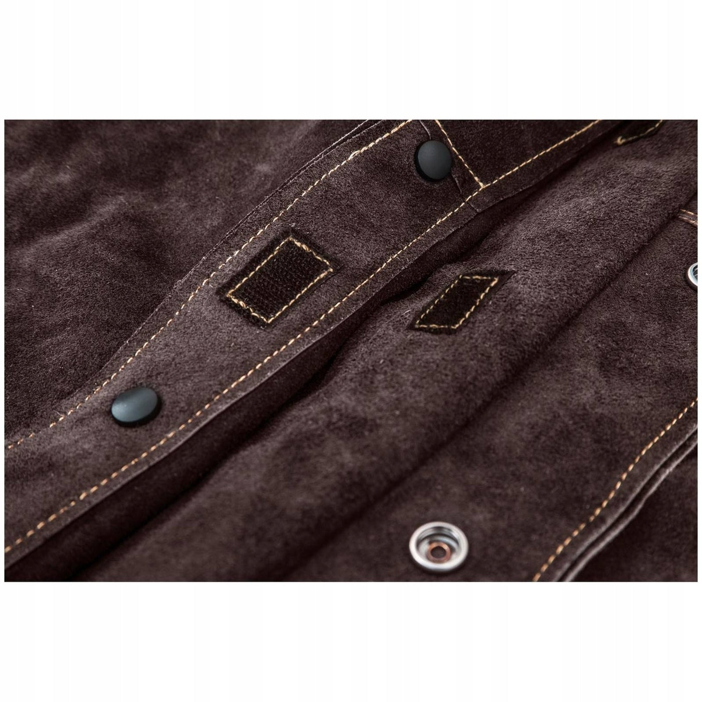 LEATHER WELDING JACKET FOR WORK WELDER L Size L
