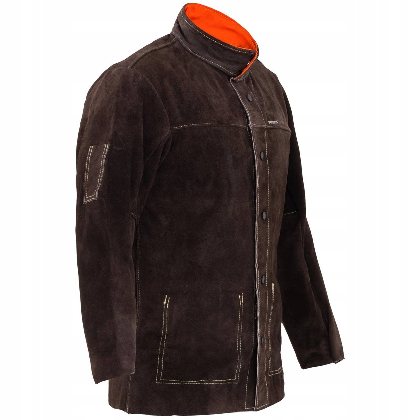 LEATHER WELDING JACKET FOR WORK WELDER L