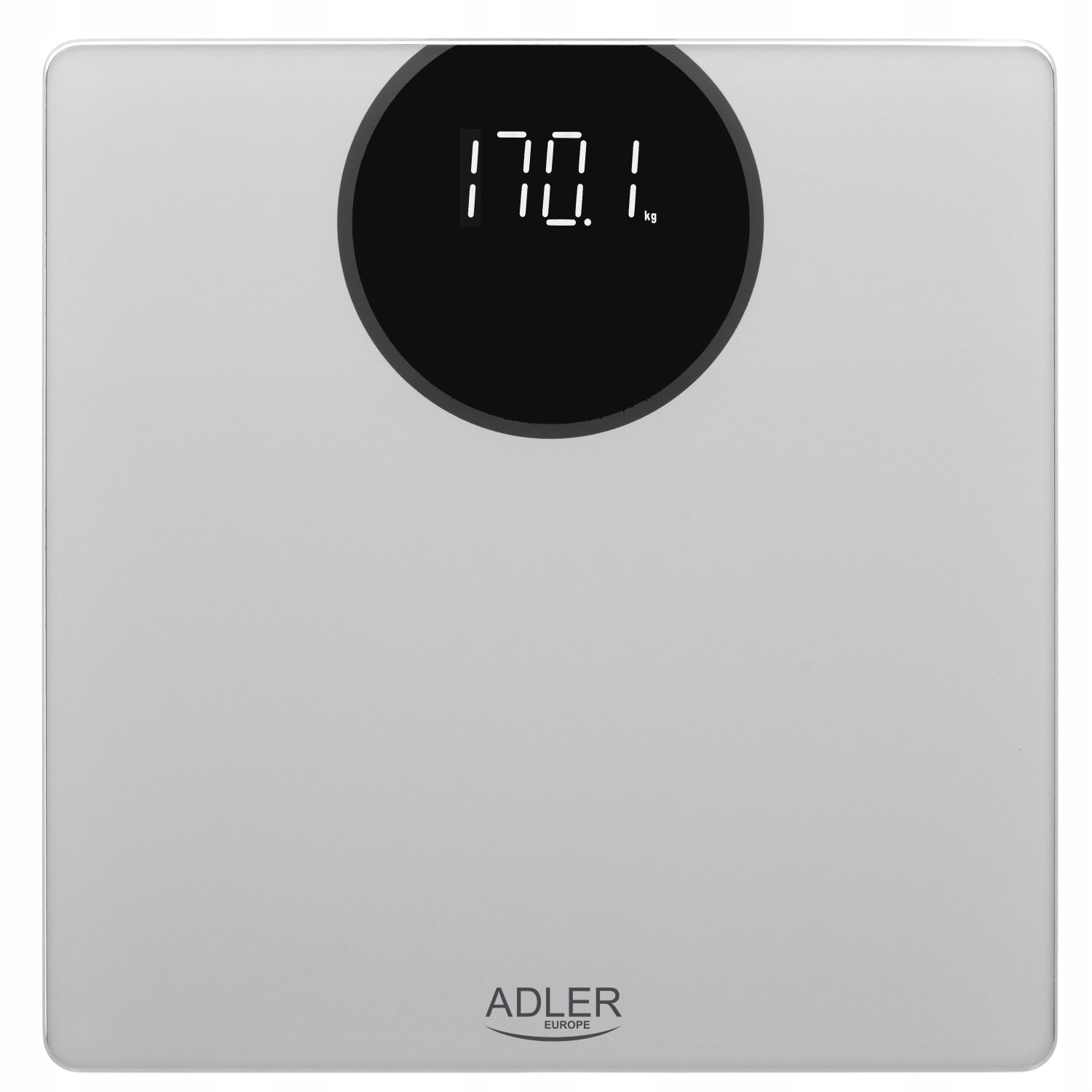 LED Bathroom Scale AD 8175 - Accurate 180kg, Tempered Glass Packaging status original