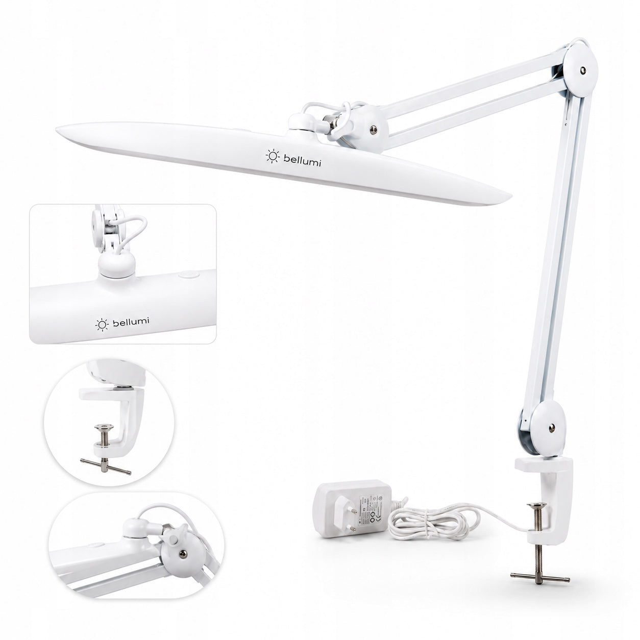 LED Bellumi BrightPRO Cosmetic Workshop Lamp 38W White with Handle