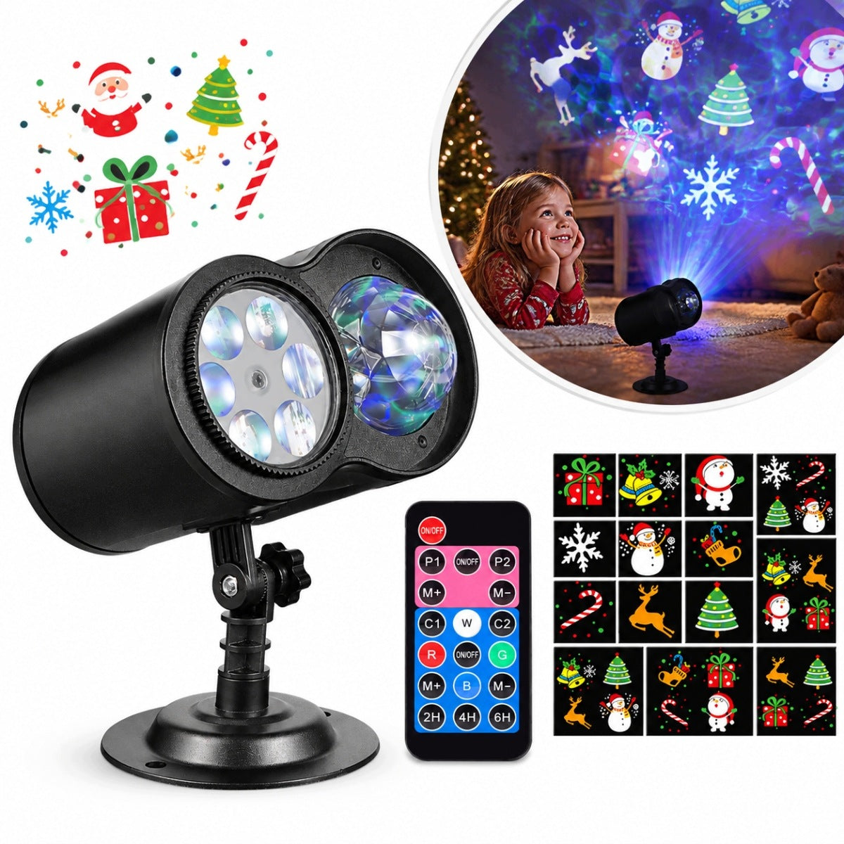 LED CHRISTMAS GARDEN PROJECTOR FOR HOME PROJECTOR PATTERNS