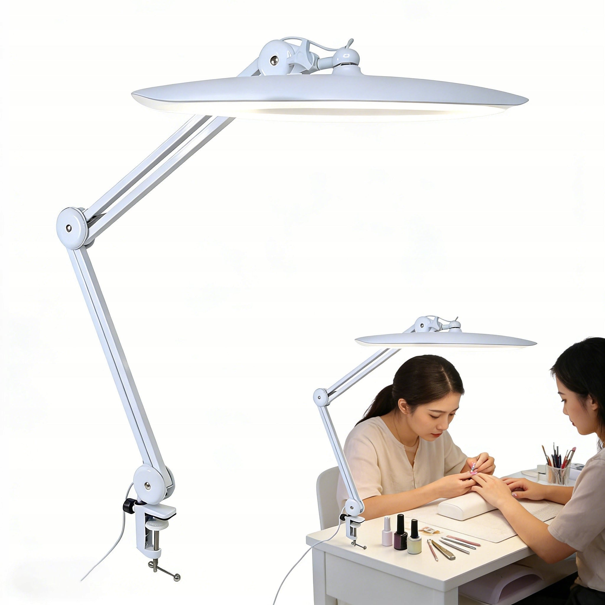 LED COSMETIC TREATMENT LED Desk Lamp FLOOR Standing 2in1 FOR COUNTERTOP