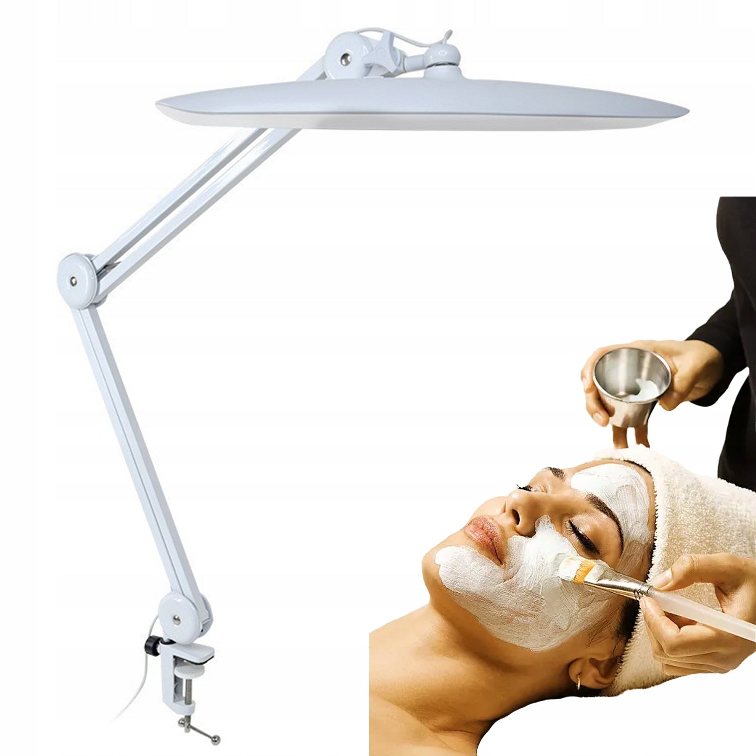LED COSMETIC WORKSHOP DESK LAMP 25W 2200LM ADJUSTABLE ROTARY