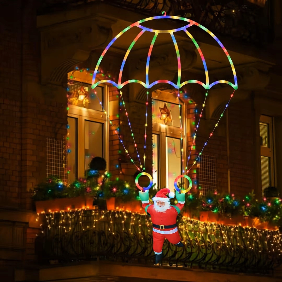 LED Christmas Decoration – Santa Claus on Parachute Christmas p21,1