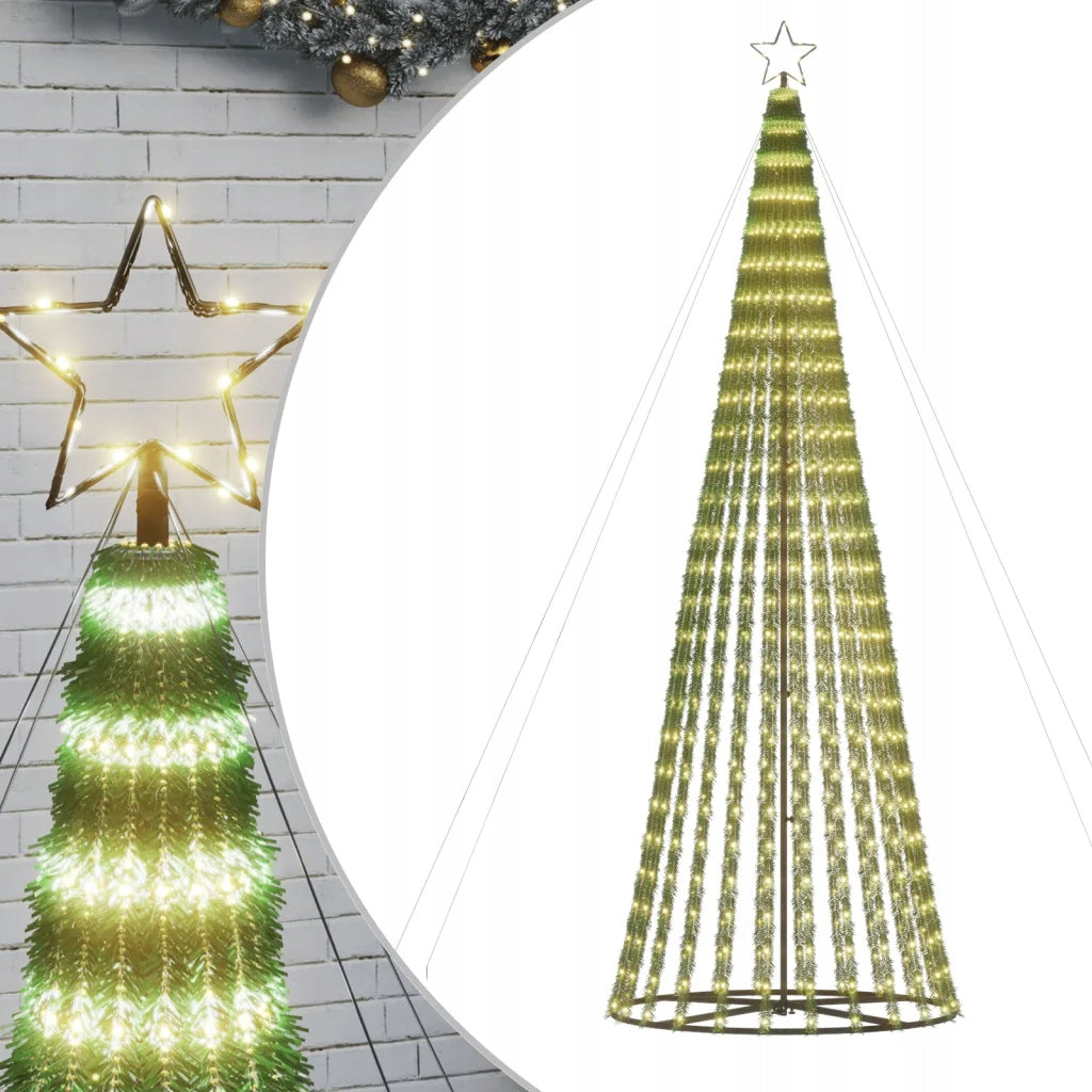 LED Christmas Tree 688 LEDs Warm White 300 cm