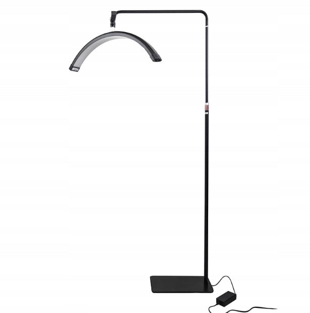 LED Cosmetic Floor Lamp MOON 36W Black 6000K Daylight