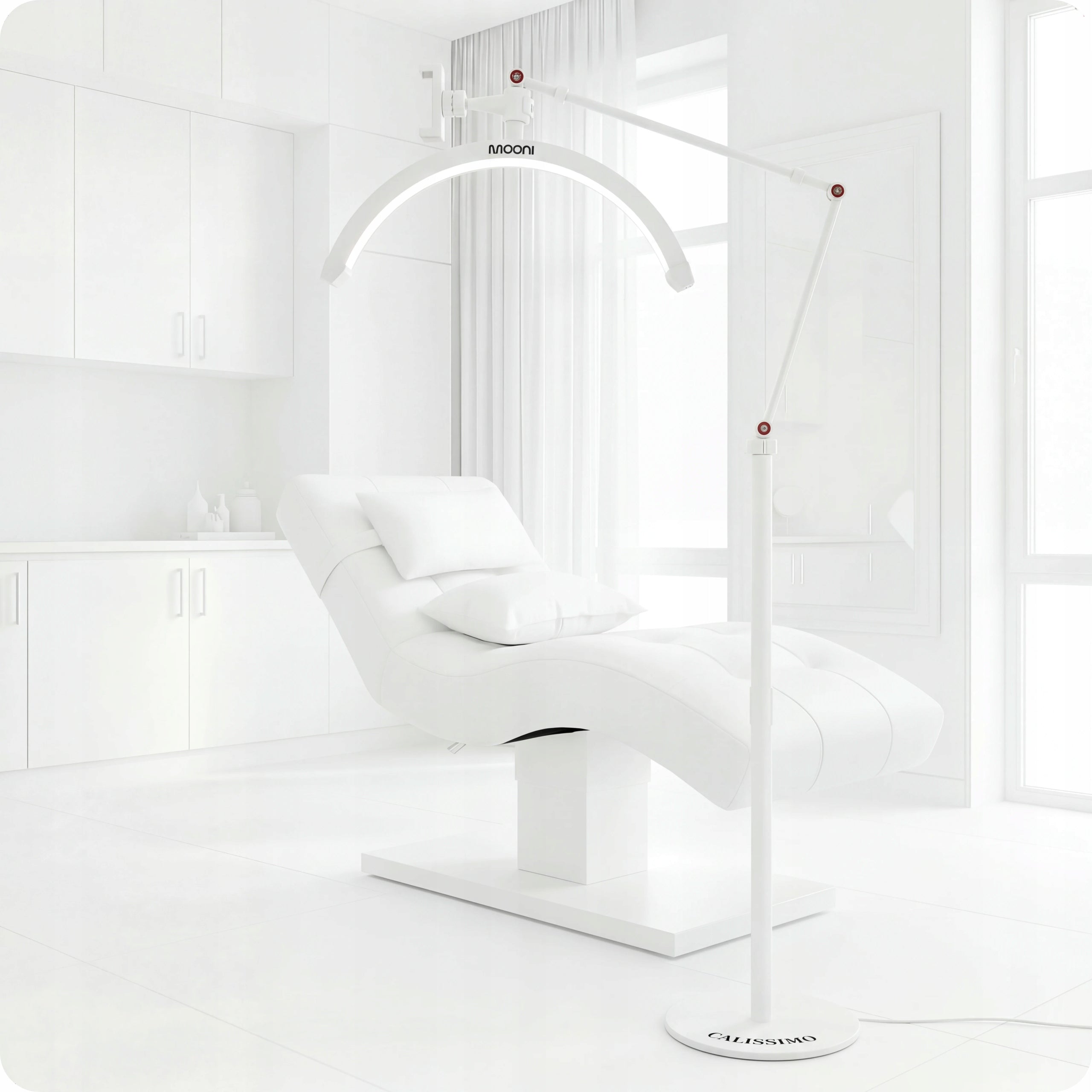 LED Cosmetic Lamp MOON Arch 20W For Eyelash Standing White 160 cm Manufacturer code PRE-K600-15-LA-005-2000