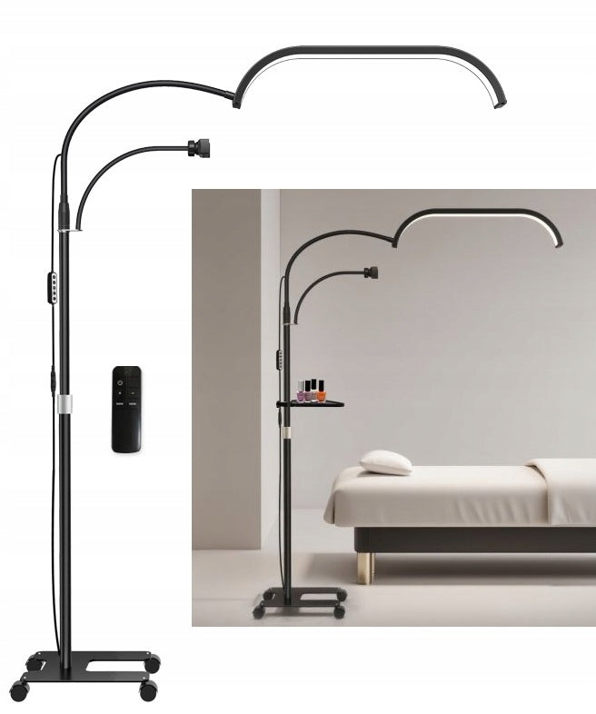 LED Cosmetic Lamp Shadowless Moon Standing + Wheels 45W Marinelli GX520R