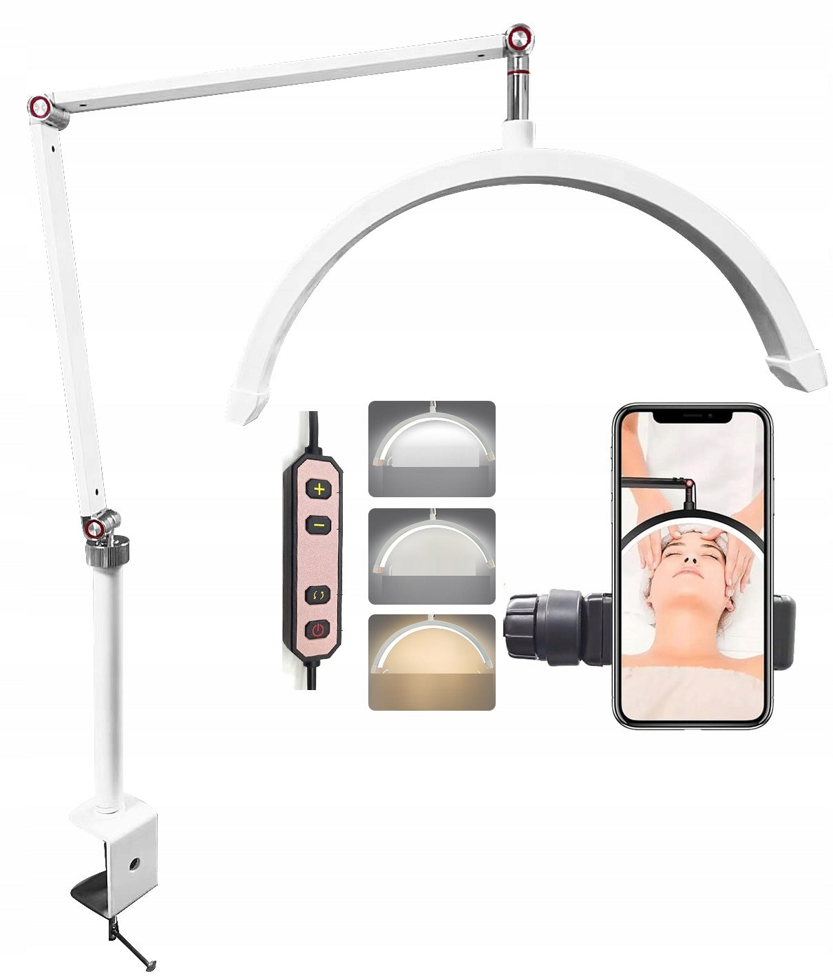 LED Cosmetic Shadowless Lamp for Nail Makeup Eyelash Extensions