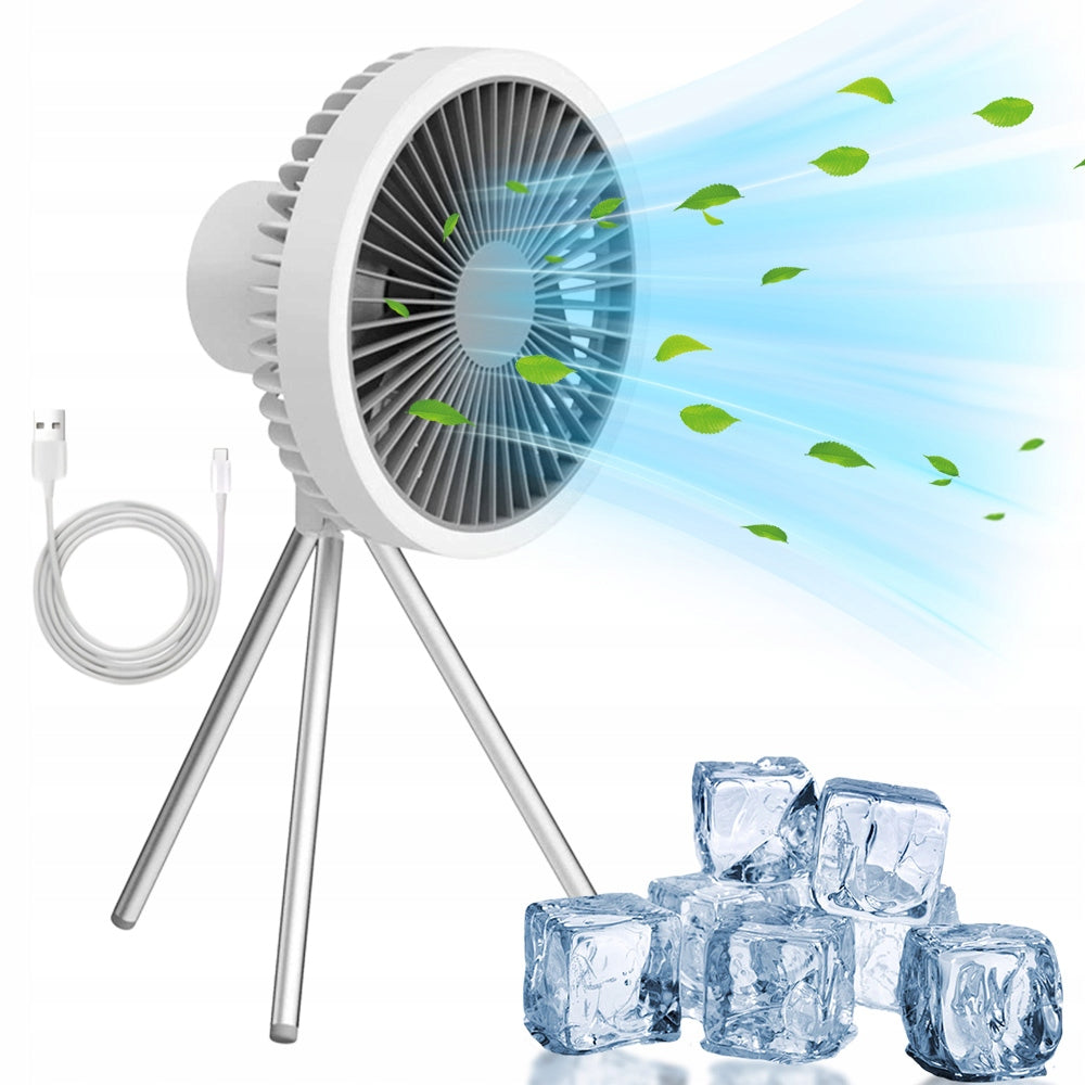 LED DESK FAN 10000MAH POWERBANK HANGING FOR TENT Brand no brand