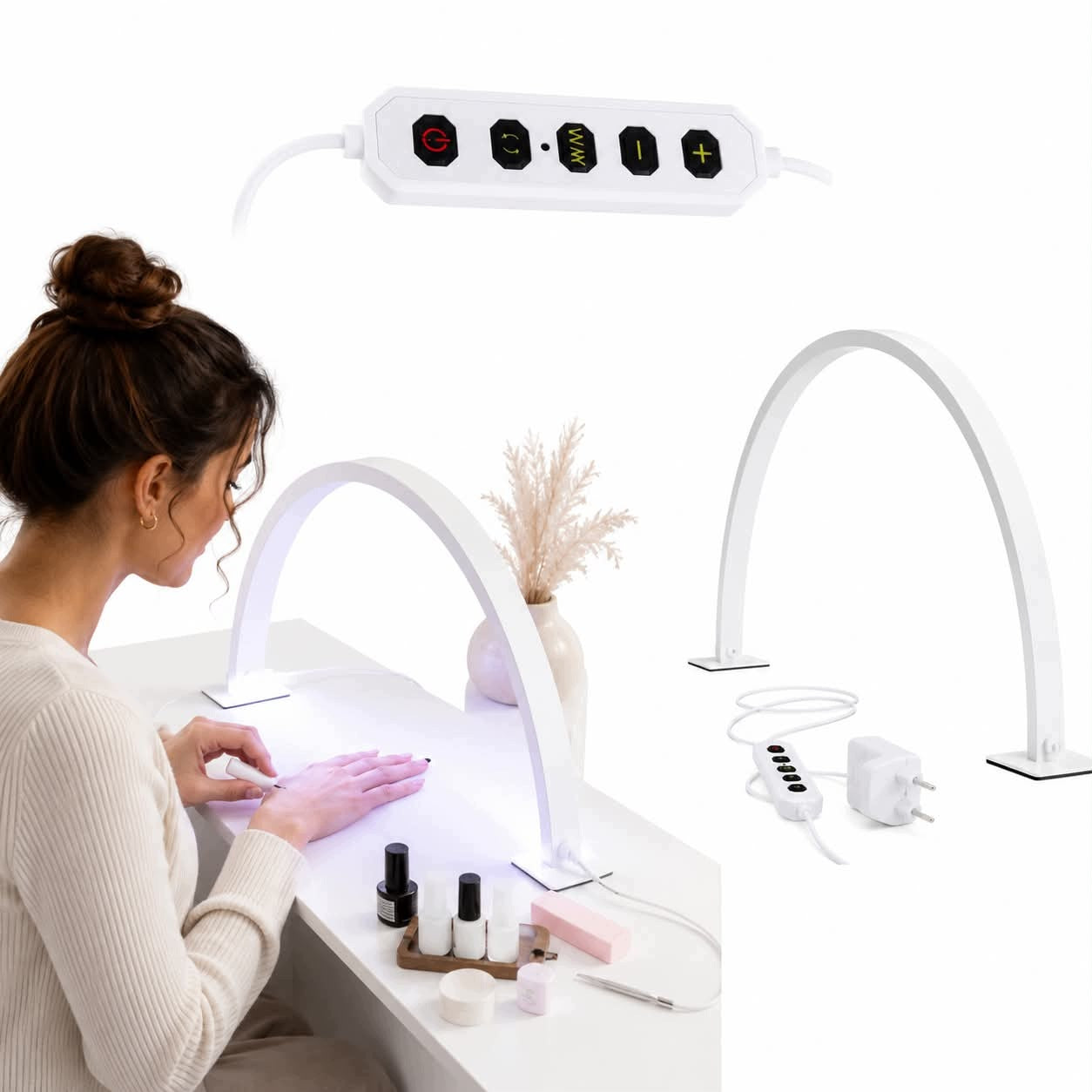 LED DESK LAMP FOR BEAUTY SALON 368DIOD LED+10 BRIGHTNESS LEVELS