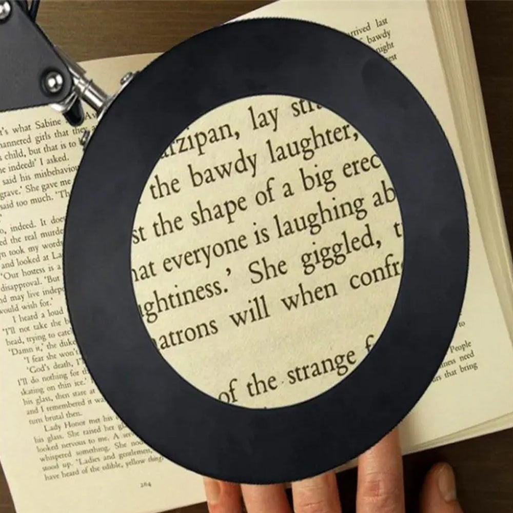 LED DESK LAMP WITH MAGNIFYING GLASS DRAWING 5 COLORS ADJUSTABLE Manufacturer of a medical device bedee