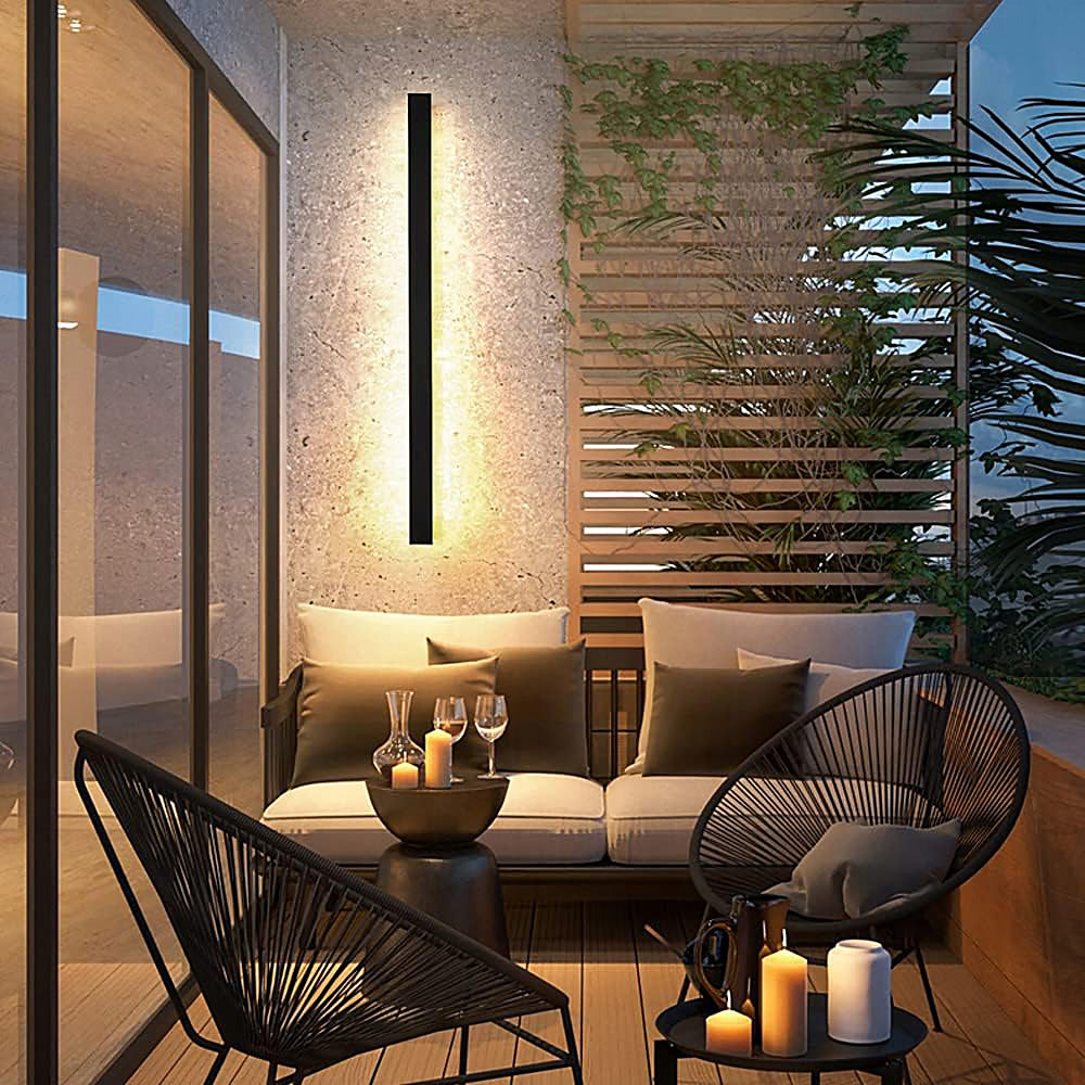 LED FACADE LAMP GARDEN SCONCE LARA 30W 100cm outdoor Packaging status original