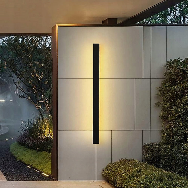 LED FACADE WALL LAMP GARDEN WALL LAMP LARA 19W 60cm outdoor IP65 Thread type built-in LED source