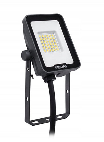 LED FLOODLIGHT 10W 4000K BLACK 1200lm PHILIPS