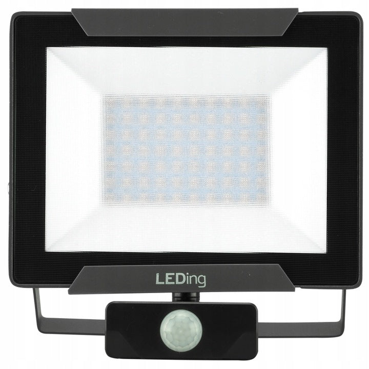 LED FLOODLIGHT HALOGEN LAMP 50W 4000lm 4000K PIR + STOP PIR Packaging status original