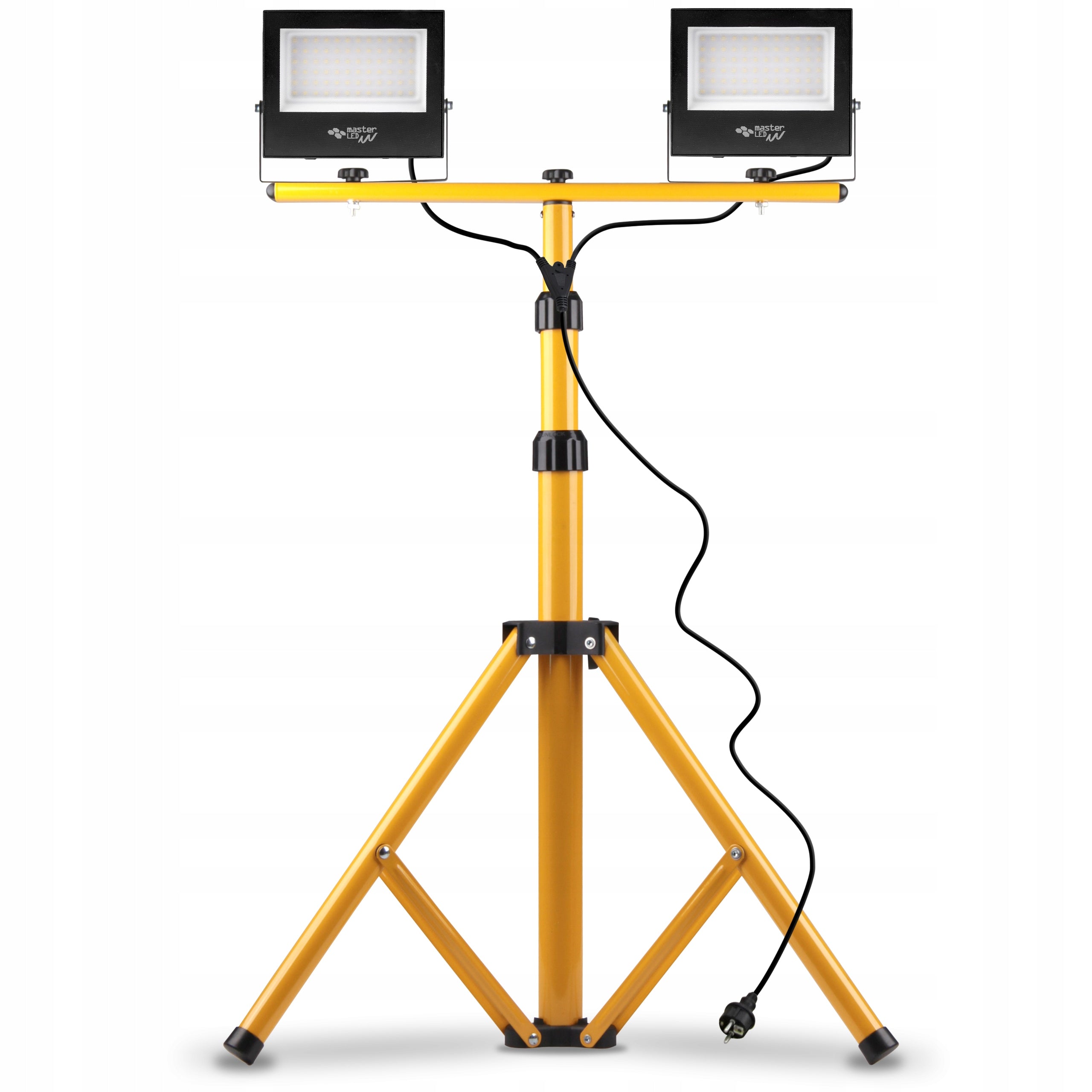 LED FLOODLIGHT ON TRIPOD 2x50W 4500K TIGA 0805