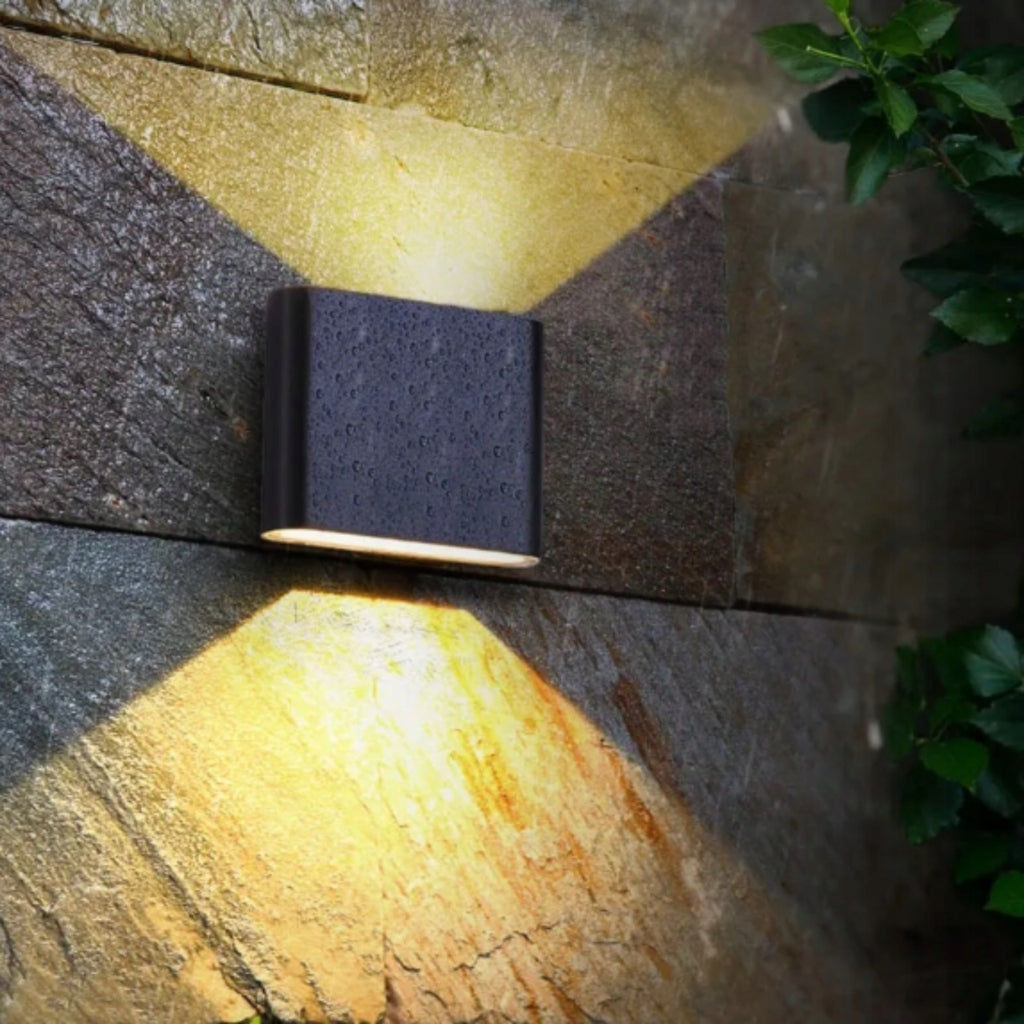 LED Facade Wall Lamp Outdoor Garden Wall Lamp Black 6W Strong Manufacturer code KINKIET LAMPA NOWOCZESNA LED