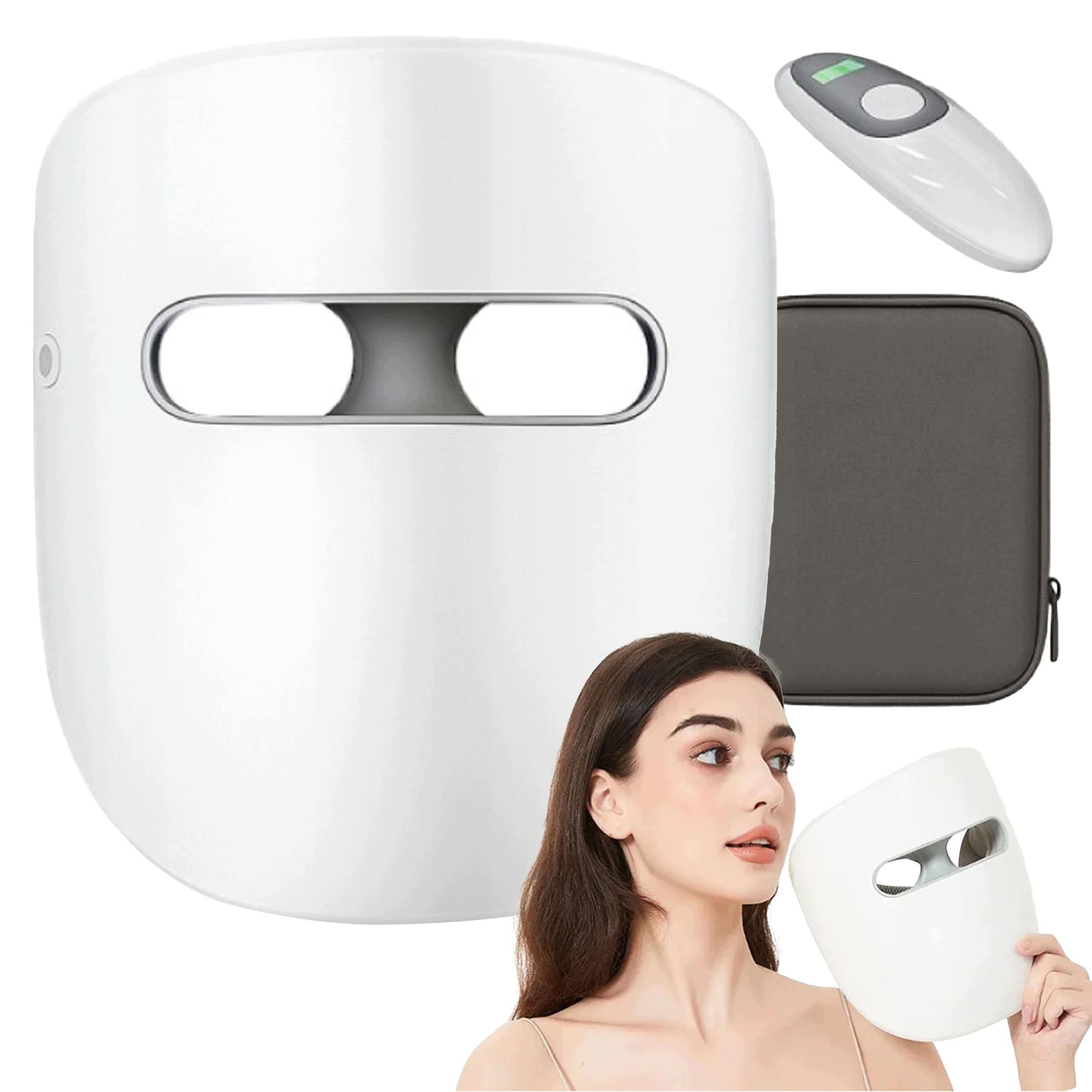 LED Face MASK 9 Colors PHOTOTHERAPY ANTI-aging acne