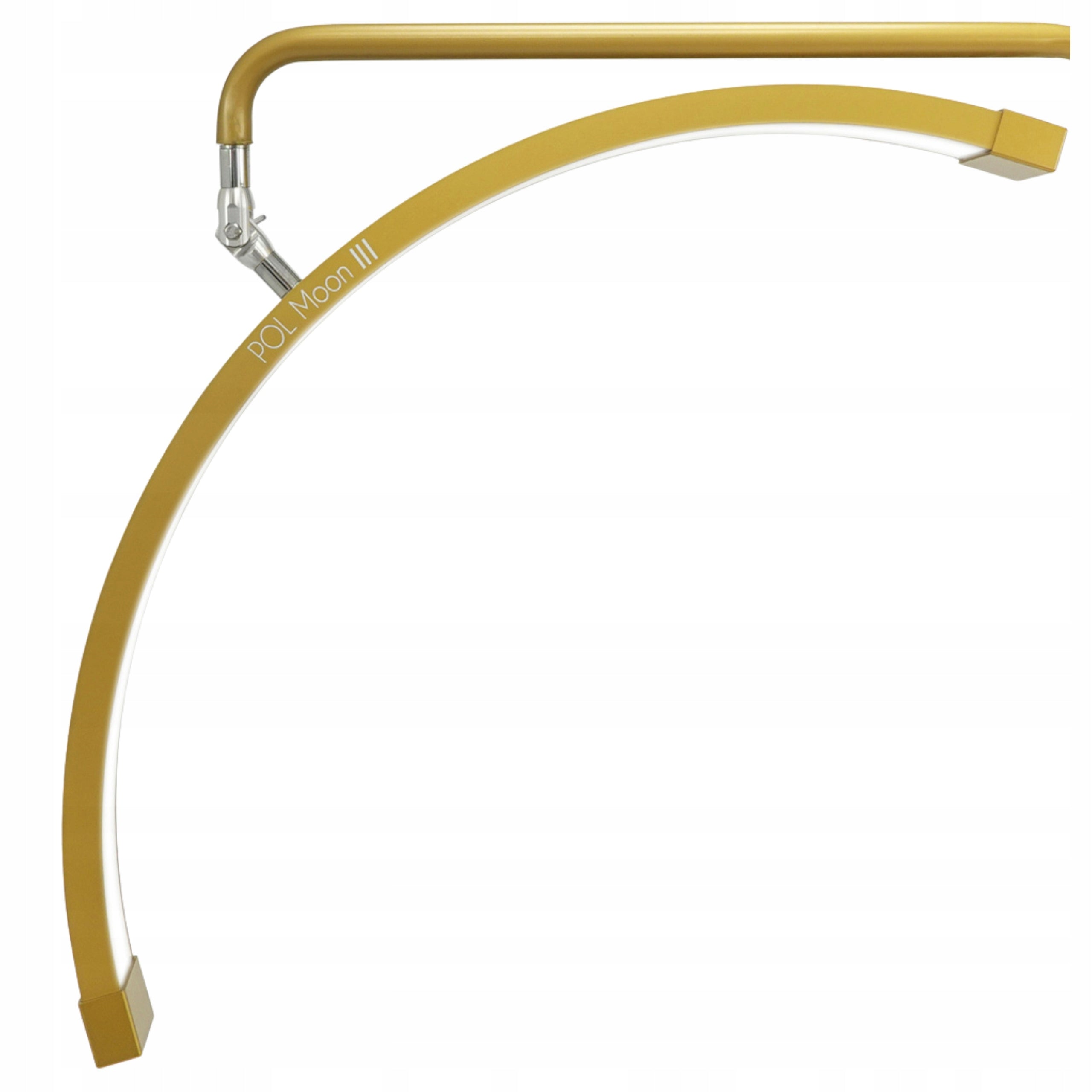 LED Floor Cosmetic Lamp Strong Eyelash Styling Professional Gold