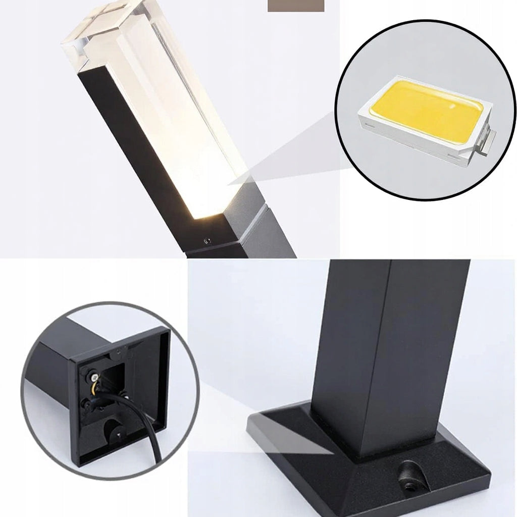 LED GARDEN LAMP SET OF 2 OUTDOOR 6W AC220V 60 cm 4000K Manufacturer code B0B2MS39SC