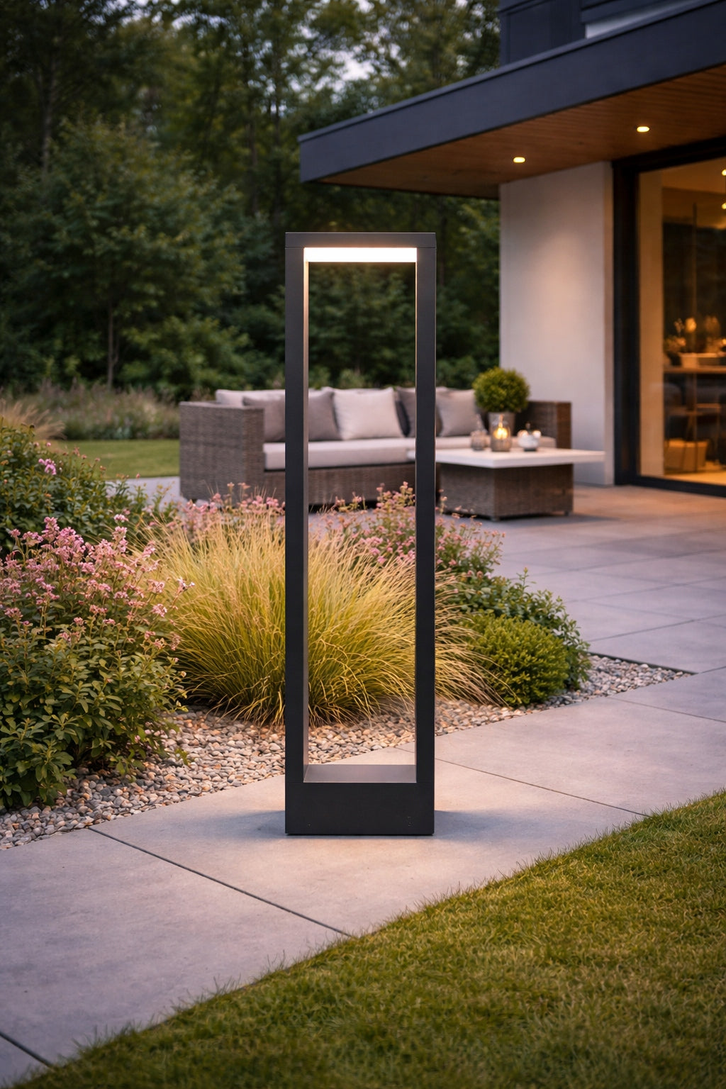 LED Garden Lamp 10W Standing Garden Post 60 cm PREMIUM Black Manufacturer code 8196