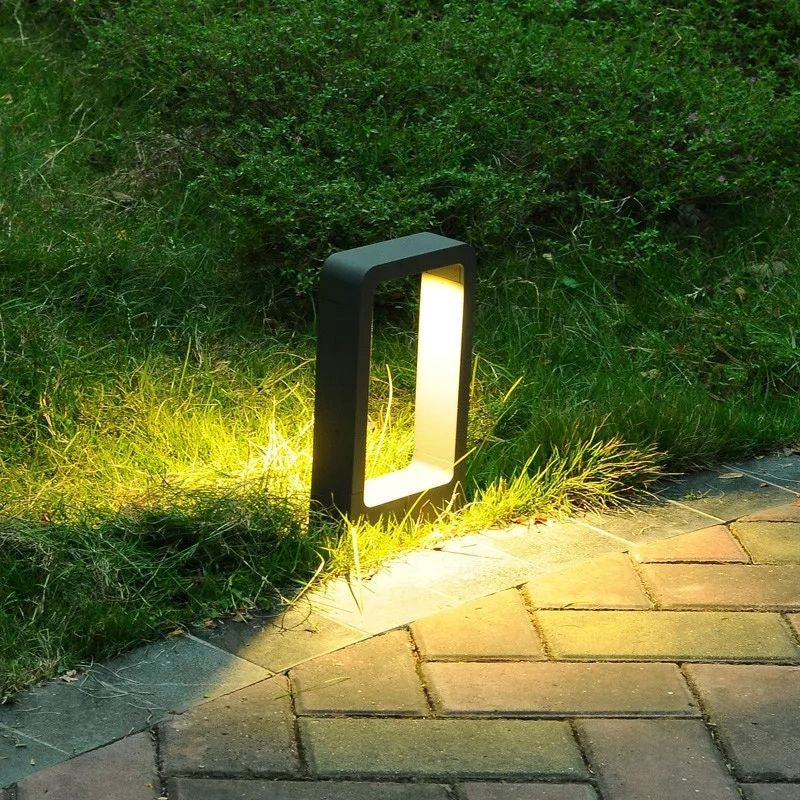 LED Garden Lamp 30 cm 10W Outdoor Standing Post 4000K SuperLED Thread type built-in LED source