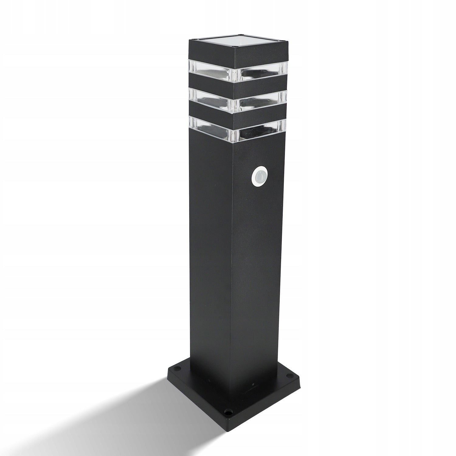 LED Garden Lamp 50cm E27 Outdoor Standing Post IP54 + Motion Sensor Thread type E27