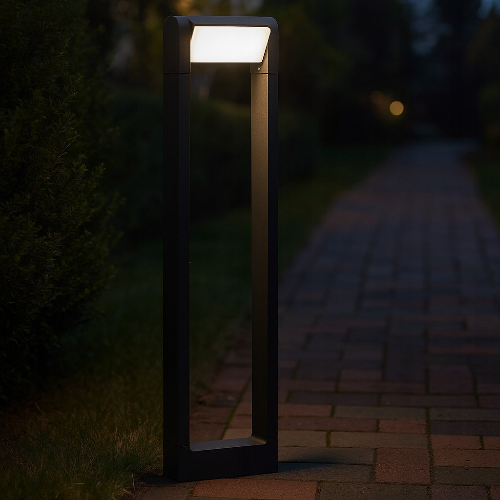 LED Garden Lamp 60cm outdoor pole standing LED adjustable 4000K Power supply mains