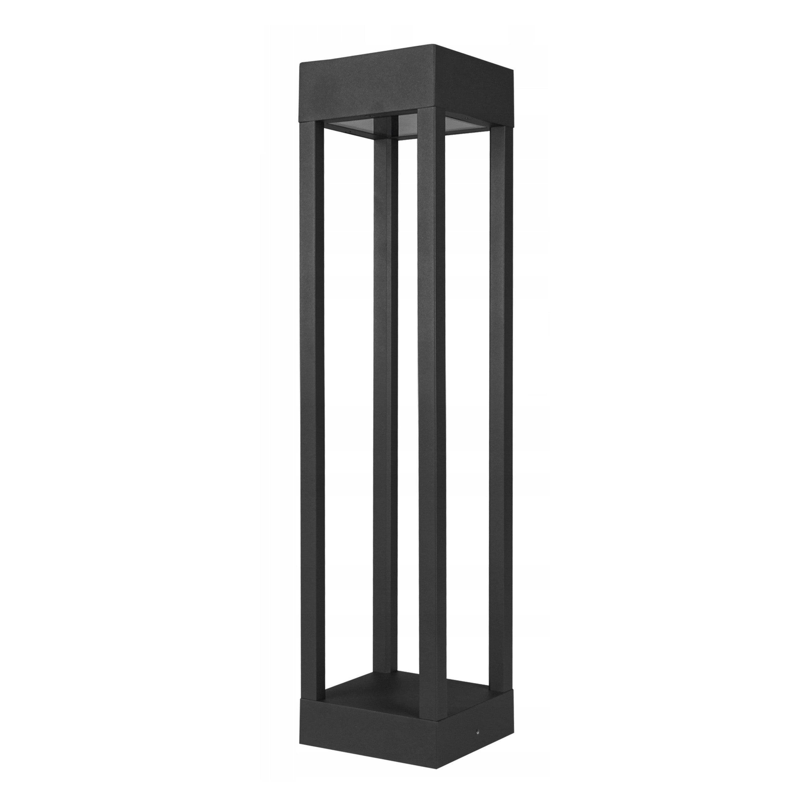 LED Garden Lamp 80cm Outdoor Standing Post GX53 LED IP54 ANTHRACITE Power supply mains