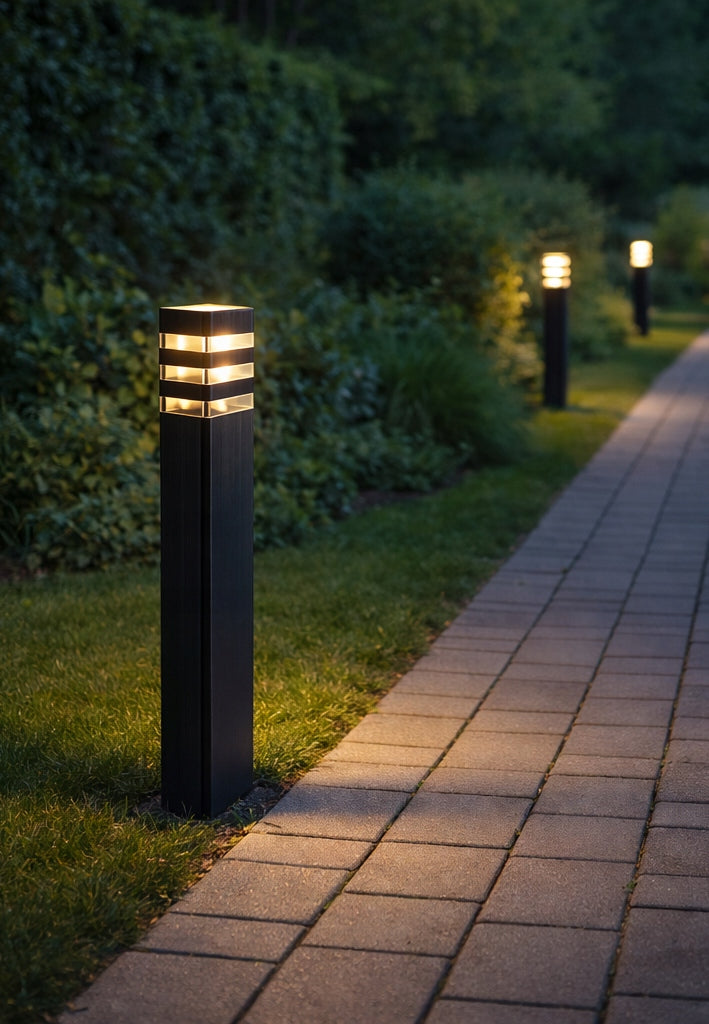LED Garden Lamp E27 80 cm Standing Outdoor LED Garden Post Manufacturer code 8008