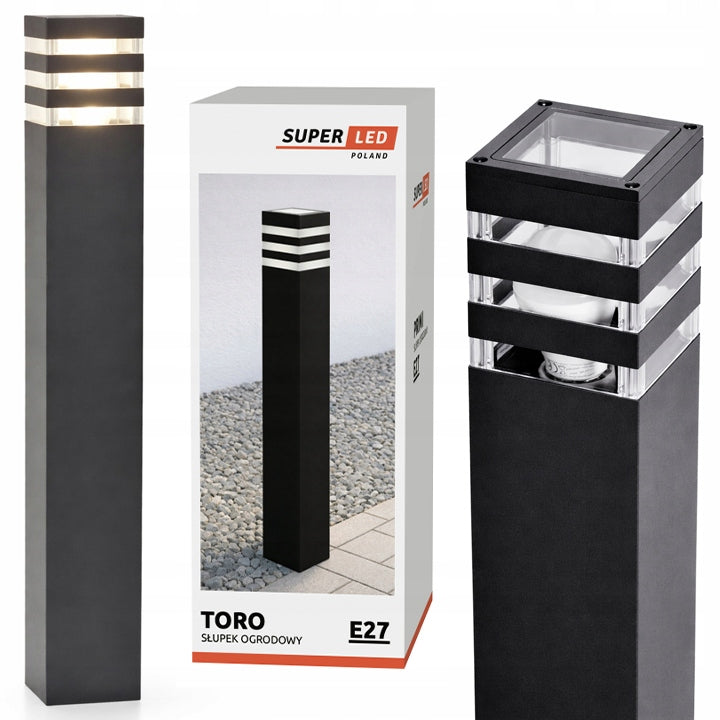 LED Garden Lamp E27 80 cm Standing Outdoor LED Garden Post
