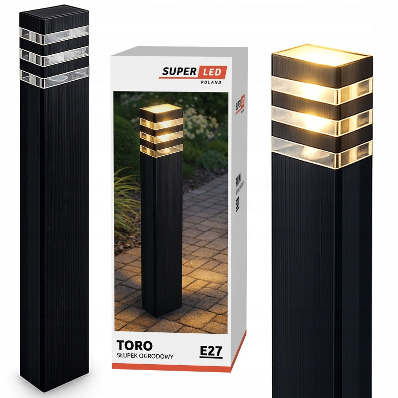 LED Garden Lamp E27 80 cm Standing Outdoor LED Garden Post
